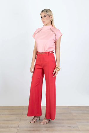 Pantalón - 730959 - ROJ