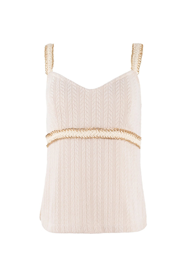 Blusa - 554052 - BEI - Reina Diaz