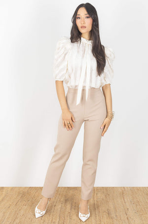 Blusa - 554067 - BEI - Reina Diaz