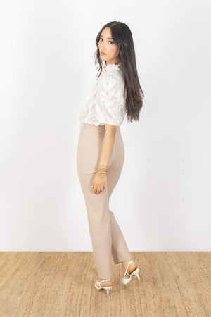 Blusa - 554067 - BEI - Reina Diaz