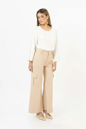 Blusa - 554124 - BCO - Reina Diaz