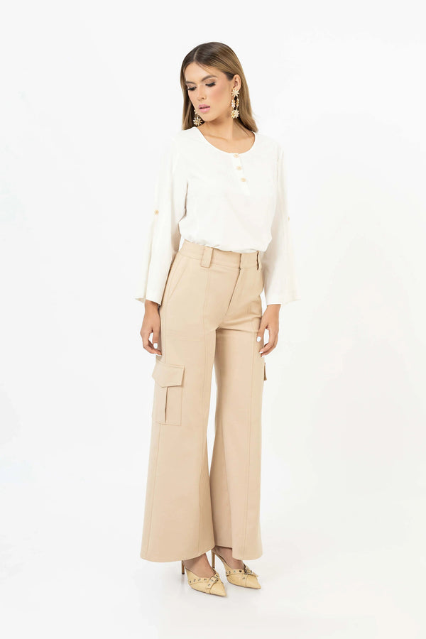 Blusa - 554124 - BCO - Reina Diaz