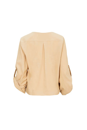 Blusa - 554124 - BEI - Reina Diaz