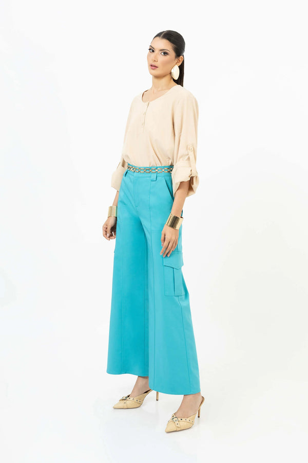 Blusa - 554124 - BEI - Reina Diaz