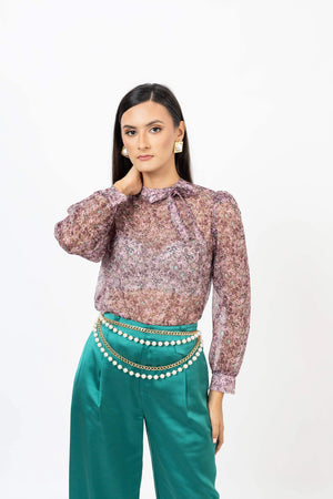 Blusa - 554209 - MOR - Reina Diaz