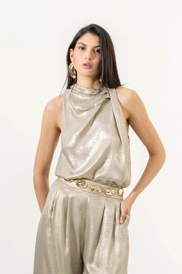 Blusa - 554226 - TAN - Reina Diaz