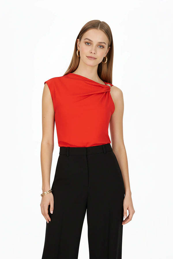 Blusa - 554260 - ROJ - Reina Diaz