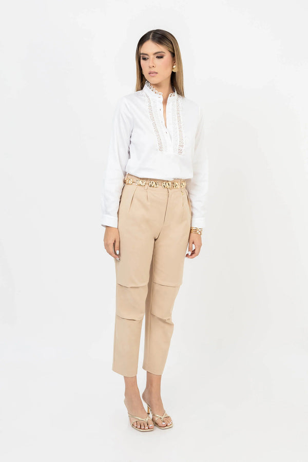 Blusa - 752606 - BCO - Reina Diaz