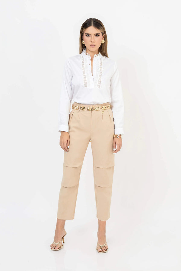 Blusa - 752606 - BCO - Reina Diaz