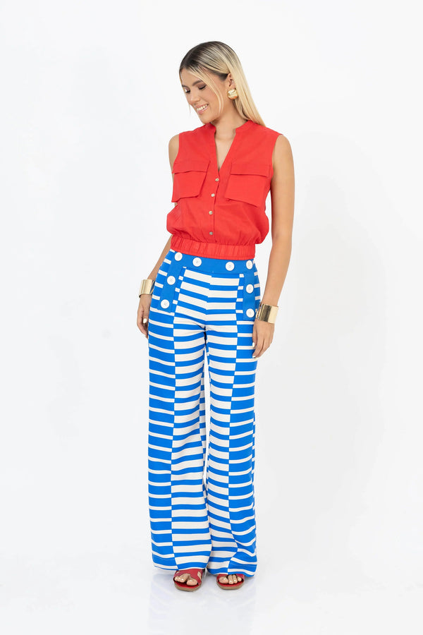 Blusa - 752616 - ROJ - Reina Diaz