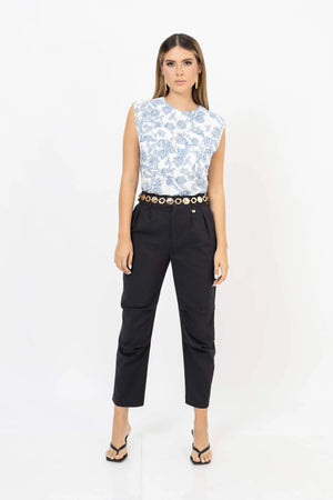 Blusa - 752626 - AZU - Reina Diaz