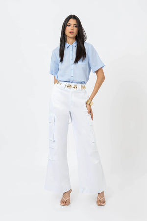 Blusa - 752751 - AZU - Reina Diaz