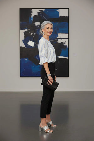 Blusa - 752762 - AZU - Reina Diaz