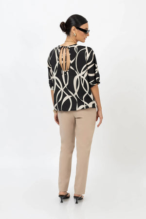 Blusa - 752765 - NEG - Reina Diaz