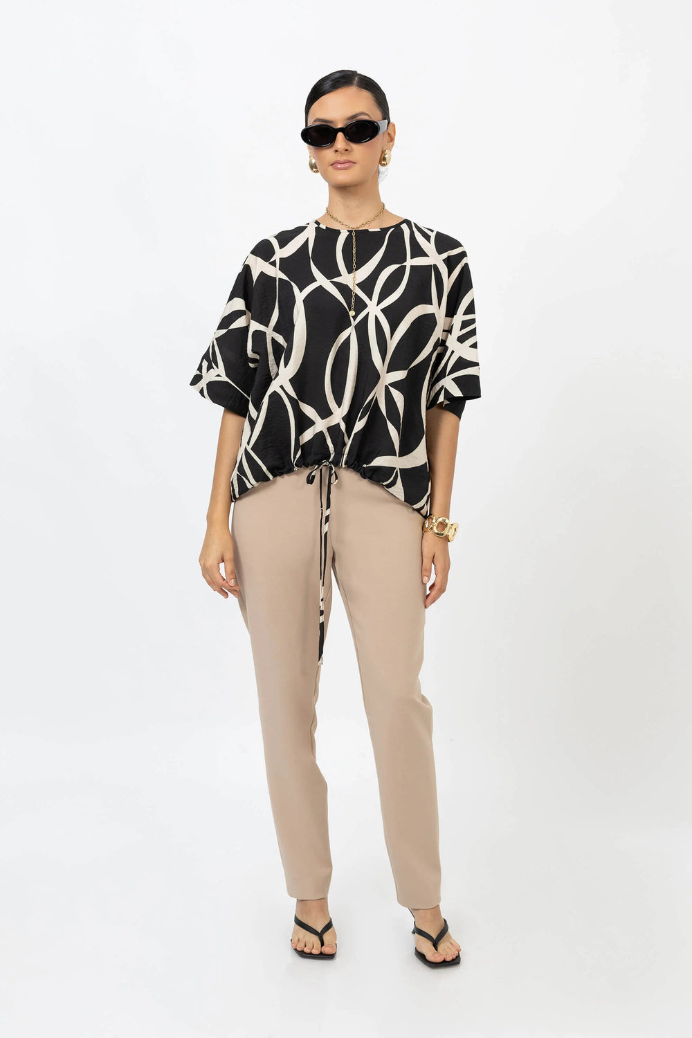 Blusa - 752765 - NEG - Reina Diaz