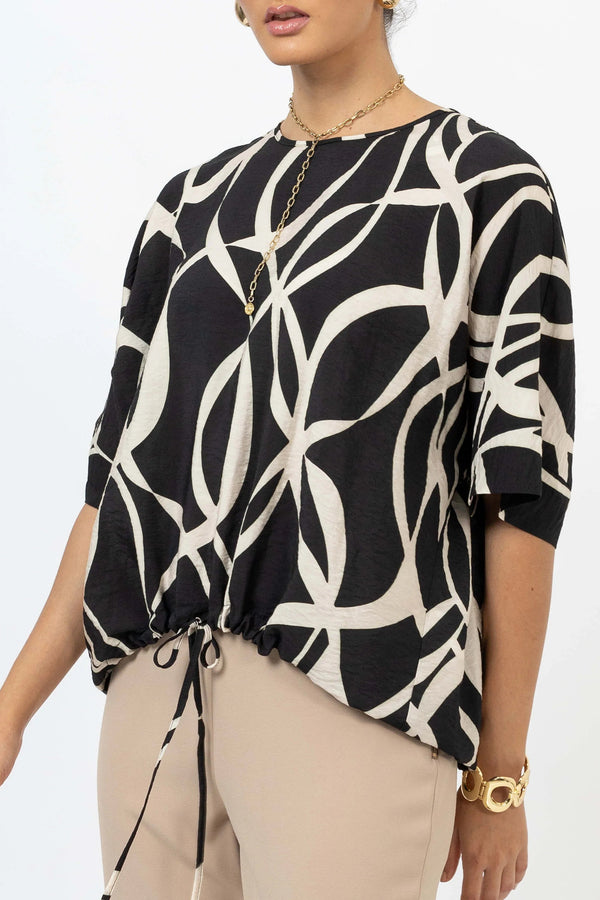 Blusa - 752765 - NEG - Reina Diaz