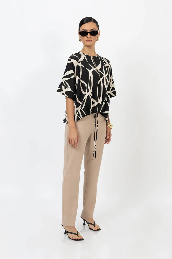 Blusa - 752765 - NEG - Reina Diaz