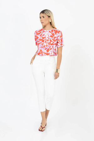 Blusa - 752768 - ROJ - Reina Diaz