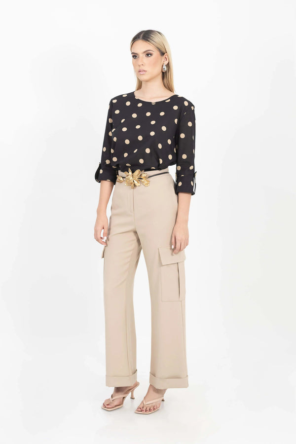 Blusa - 752771 - NEG - Reina Diaz