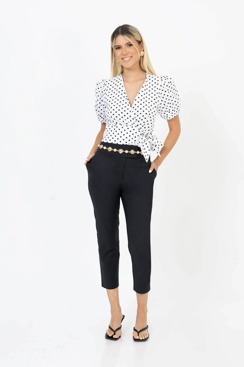 Blusa - 752778 - BCO - Reina Diaz