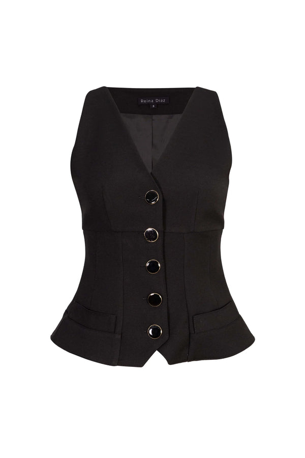 Chaleco - 501506 - NEG - Reina Diaz