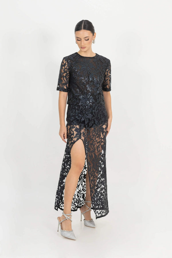 Falda - 541343 - NEG - Reina Diaz