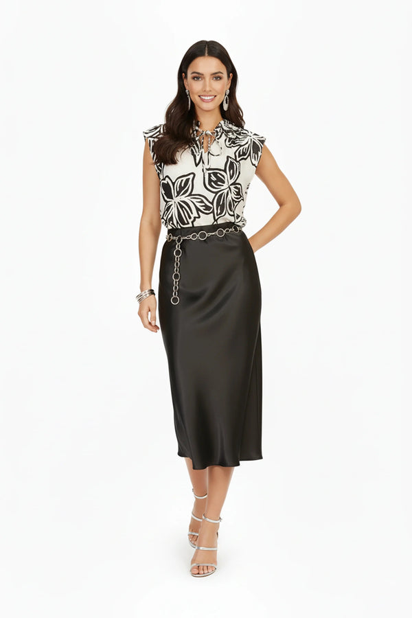 Falda - 541345 - NEG - Reina Diaz