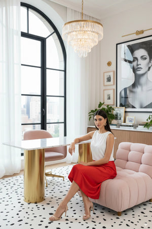 Falda - 541345 - ROJ - Reina Diaz