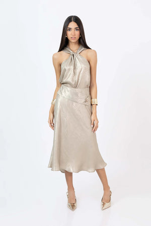 Falda - 541355 - TAN - Reina Diaz