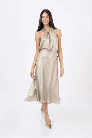 Falda - 541355 - TAN - Reina Diaz