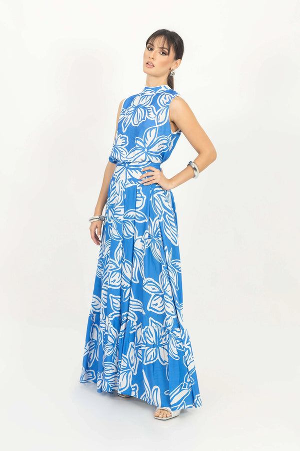 Falda - 740800 - AZU - Reina Diaz