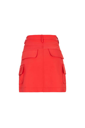 Falda - 740902 - ROJ - Reina Diaz