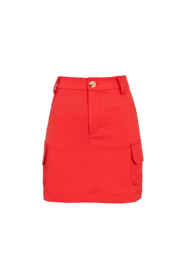 Falda - 740902 - ROJ - Reina Diaz