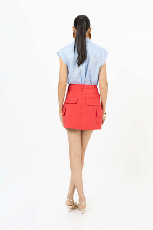 Falda - 740902 - ROJ - Reina Diaz