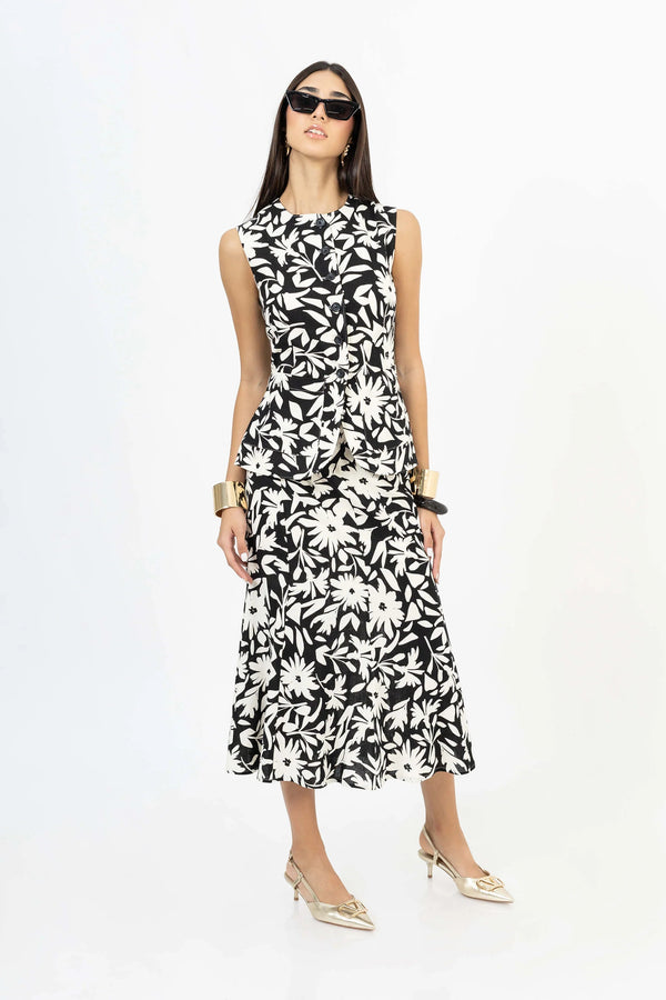 Falda - 740911 - NEG - Reina Diaz