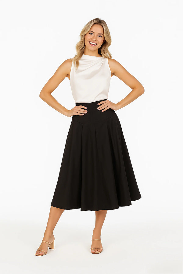 Falda - 740949 - NEG - Reina Diaz