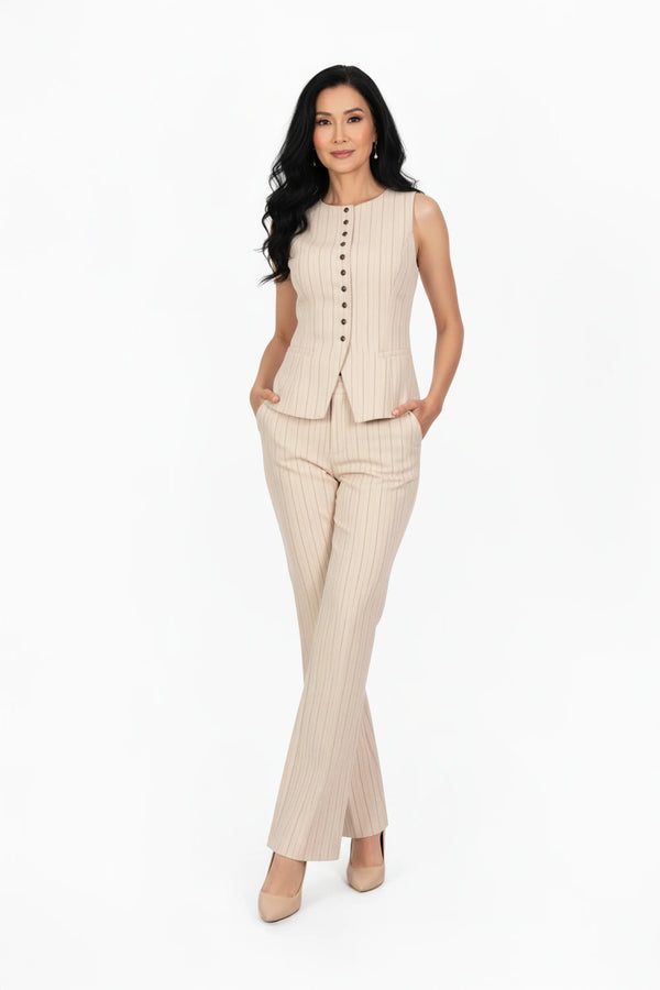 Pantalón - 532036 - BEI - Reina Diaz