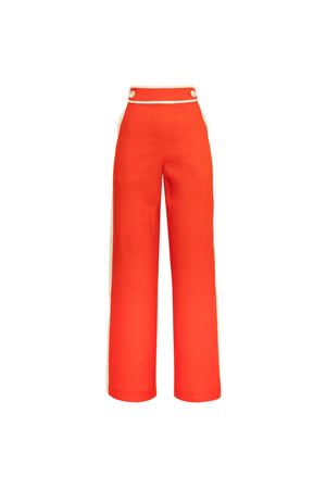 Pantalón - 730976 - ROJ - Reina Diaz