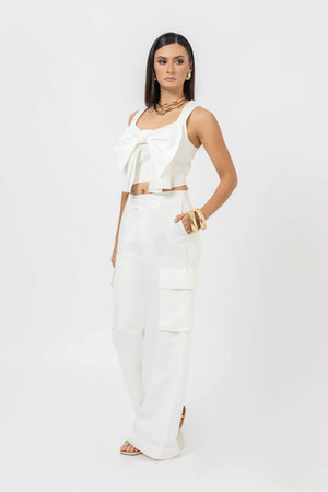 Pantalón - 731020 - BCO - Reina Diaz