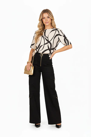 Pantalón - 731042 - NEG - Reina Diaz