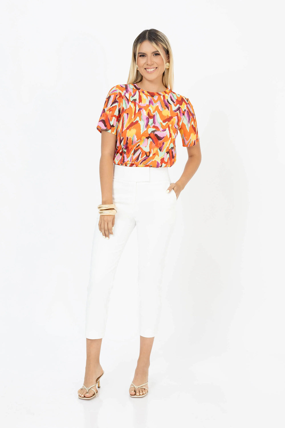 Pantalón - 731055 - BCO - Reina Diaz