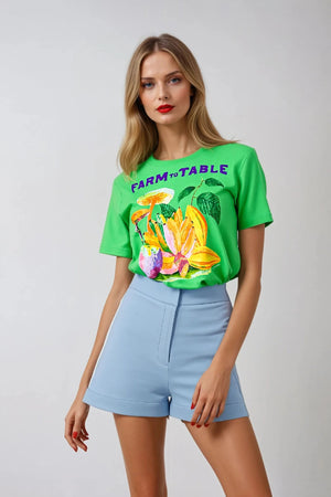 Playera - 752822 - VER - Reina Diaz