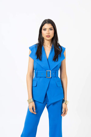 Saco - 501503 - AZU - Reina Diaz