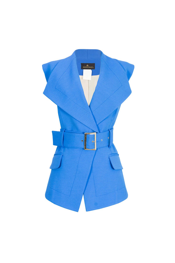 Saco - 501503 - AZU - Reina Diaz