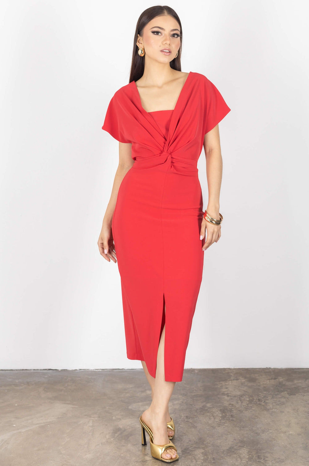 Vestido - 525905 - ROJ - Reina Diaz