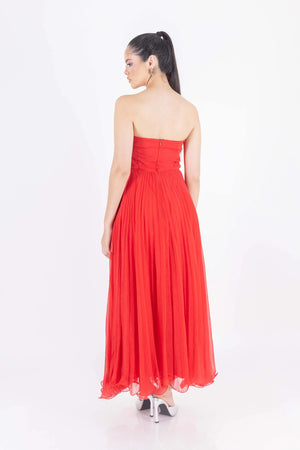 Vestido - 525957 - ROJ - Reina Diaz