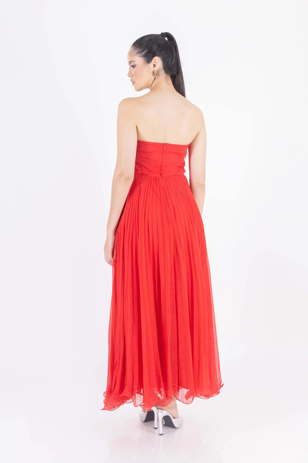 Vestido - 525957 - ROJ - Reina Diaz