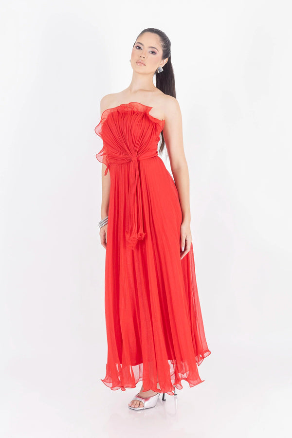 Vestido - 525957 - ROJ - Reina Diaz