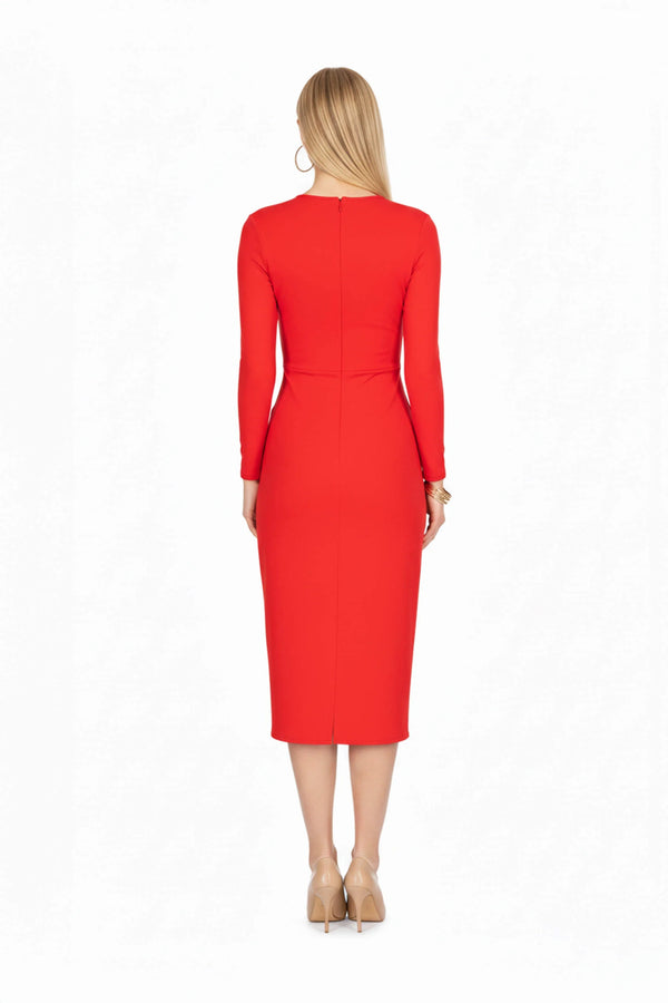 Vestido - 525960 - ROJ - Reina Diaz