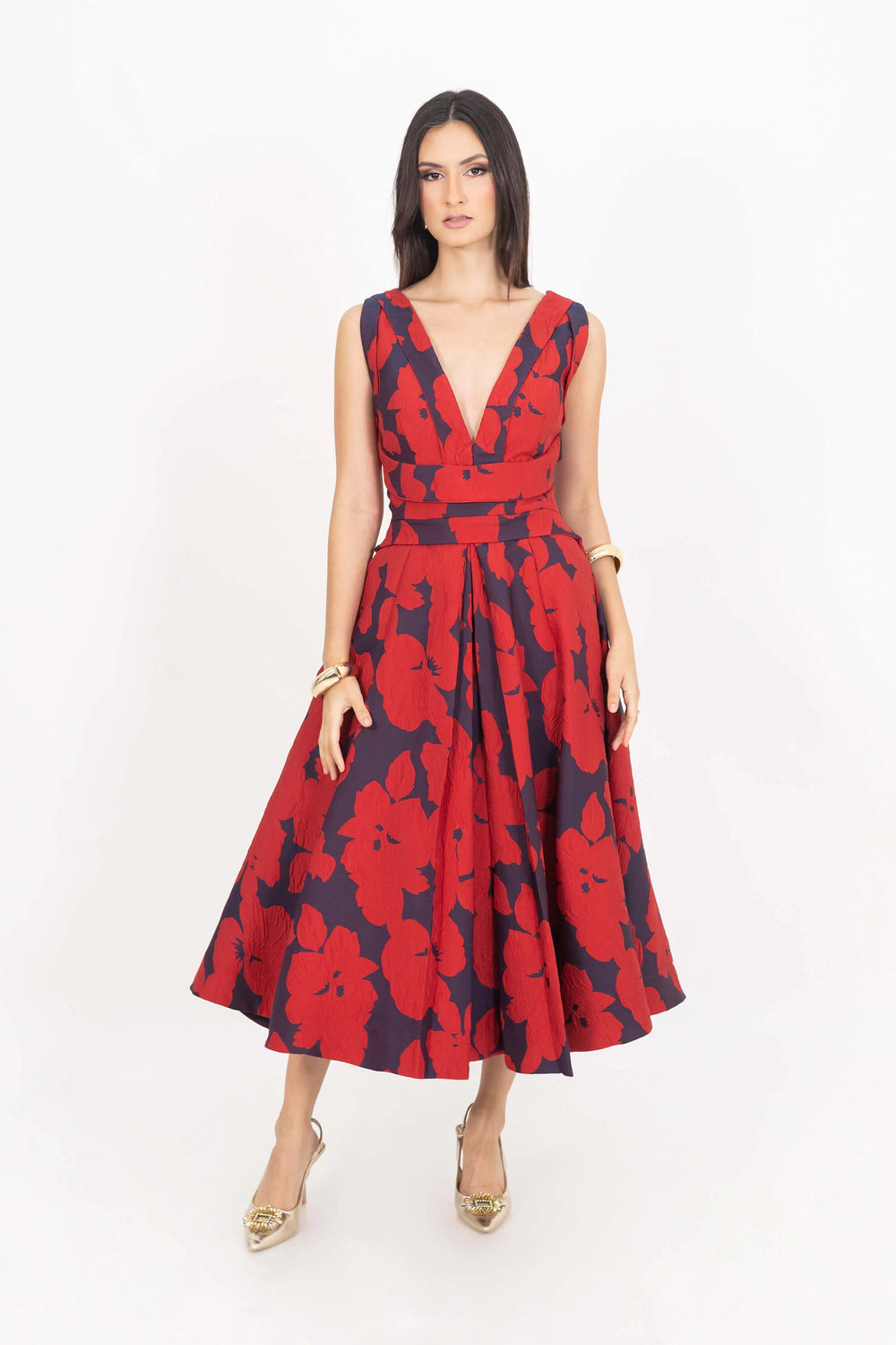 Vestido - 525970 - ROJ - Reina Diaz